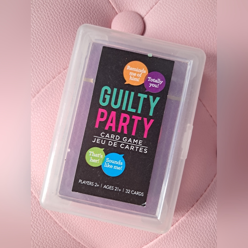 Guilty Party Card Game - Multicolor